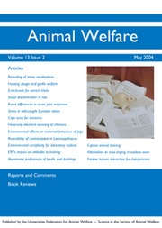 Animal Welfare Volume 13 - Issue 2 -