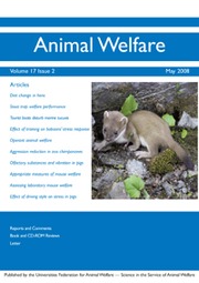 Animal Welfare Volume 17 - Issue 2 -