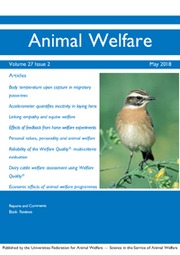 Animal Welfare Volume 27 - Issue 2 -