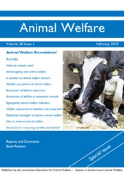 Animal Welfare Volume 28 - Issue 1 -