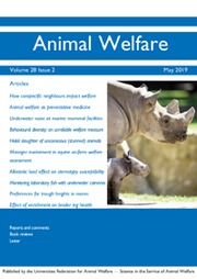 Animal Welfare Volume 28 - Issue 2 -
