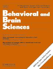 Behavioral and Brain Sciences Volume 30 - Issue 3 -