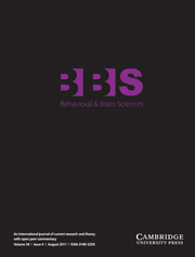 Behavioral and Brain Sciences Volume 34 - Issue 4 -
