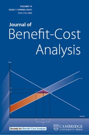 Journal of Benefit-Cost Analysis Volume 14 - Issue 1 -
