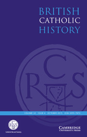 British Catholic History Volume 32 - Issue 4 -