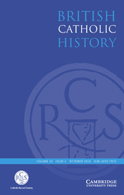 British Catholic History Volume 33 - Issue 2 -