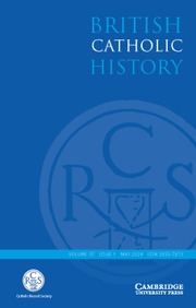 British Catholic History Volume 37 - Issue 1 -