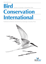 Bird Conservation International Volume 18 - Issue 4 -