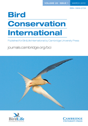 Bird Conservation International Volume 20 - Issue 1 -