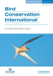 Bird Conservation International Volume 23 - Issue 1 -