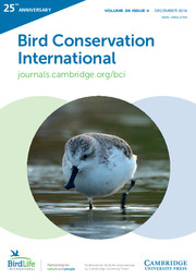 Bird Conservation International Volume 26 - Issue 4 -