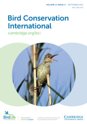 Bird Conservation International Volume 31 - Issue 3 -