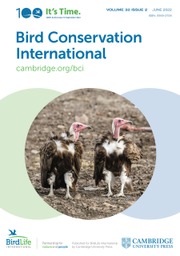 Bird Conservation International Volume 32 - Issue 2 -
