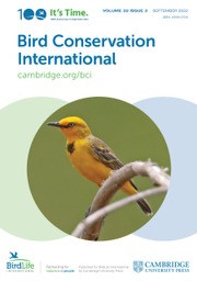 Bird Conservation International Volume 32 - Issue 3 -