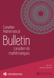 Canadian Mathematical Bulletin Volume 64 - Issue 4 -