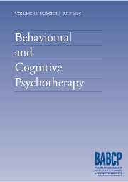 Behavioural and Cognitive Psychotherapy Volume 33 - Issue 3 -