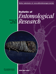 Bulletin of Entomological Research Volume 100 - Issue 2 -