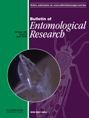 Bulletin of Entomological Research Volume 102 - Issue 2 -