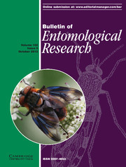 Bulletin of Entomological Research Volume 102 - Issue 5 -
