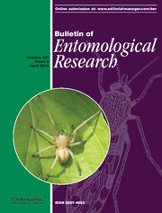 Bulletin of Entomological Research Volume 103 - Issue 2 -