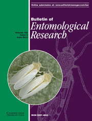 Bulletin of Entomological Research Volume 103 - Issue 3 -