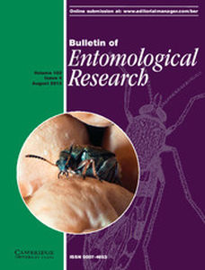 Bulletin of Entomological Research Volume 103 - Issue 4 -