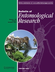 Bulletin of Entomological Research Volume 103 - Issue 5 -