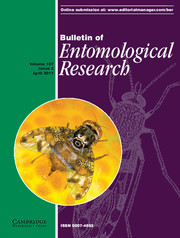 Bulletin of Entomological Research Volume 107 - Issue 2 -