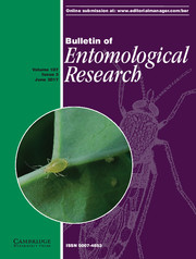 Bulletin of Entomological Research Volume 107 - Issue 3 -