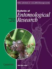 Bulletin of Entomological Research Volume 108 - Issue 2 -