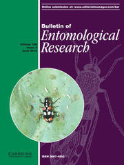 Bulletin of Entomological Research Volume 108 - Issue 3 -