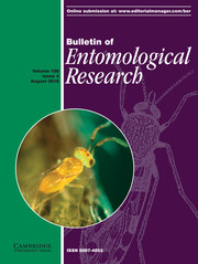Bulletin of Entomological Research Volume 108 - Issue 4 -