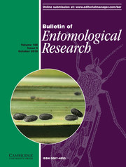 Bulletin of Entomological Research Volume 108 - Issue 5 -