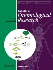 Bulletin of Entomological Research Volume 108 - Issue 6 -