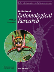 Bulletin of Entomological Research Volume 110 - Issue 1 -