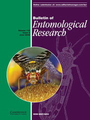 Bulletin of Entomological Research Volume 110 - Issue 3 -