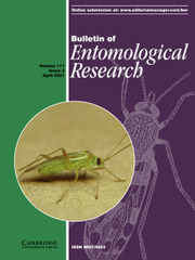 Bulletin of Entomological Research Volume 111 - Issue 2 -
