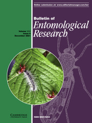 Bulletin of Entomological Research Volume 111 - Issue 6 -