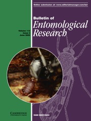 Bulletin of Entomological Research Volume 112 - Issue 3 -