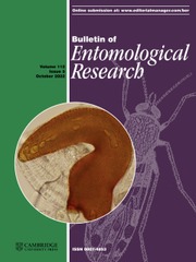 Bulletin of Entomological Research Volume 112 - Issue 5 -