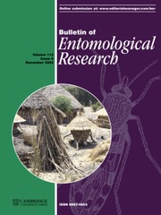 Bulletin of Entomological Research Volume 112 - Issue 6 -