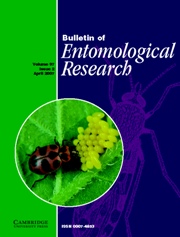 Bulletin of Entomological Research Volume 97 - Issue 2 -