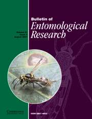 Bulletin of Entomological Research Volume 97 - Issue 4 -