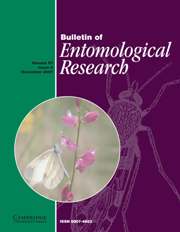 Bulletin of Entomological Research Volume 97 - Issue 6 -