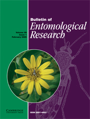 Bulletin of Entomological Research Volume 99 - Issue 1 -