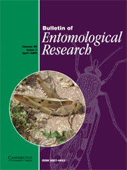 Bulletin of Entomological Research Volume 99 - Issue 2 -