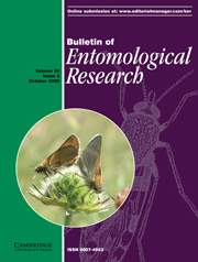 Bulletin of Entomological Research Volume 99 - Issue 5 -