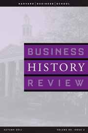 Business History Review Volume 85 - Issue 3 -