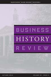 Business History Review Volume 87 - Issue 3 -