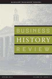 Business History Review Volume 93 - Issue 1 -  Business and the Environment Revisited